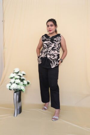 Leaf print co-ord set