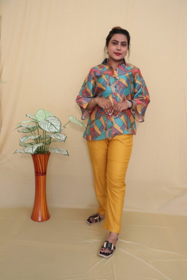 ABSTRACT PRINT CO-ORD SET - Image 3
