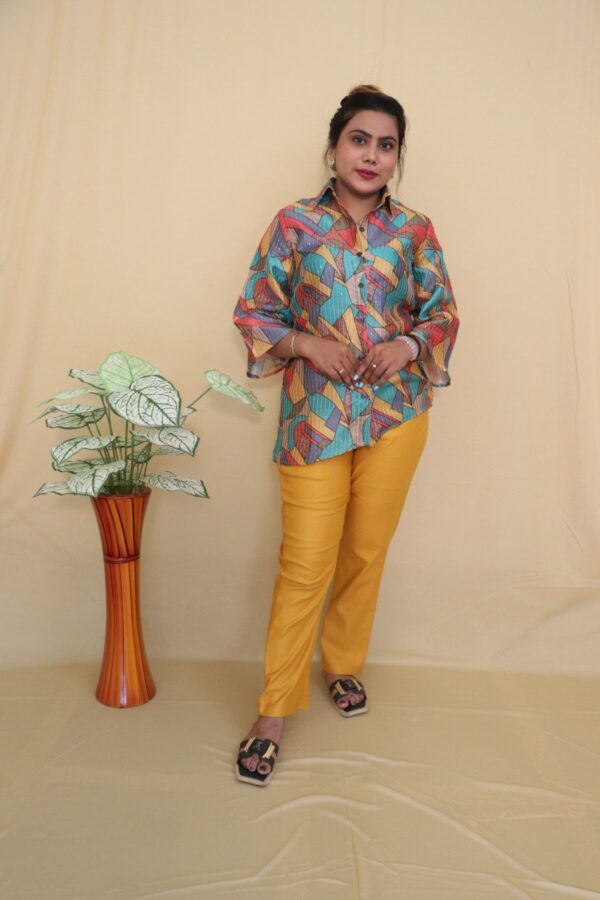 ABSTRACT PRINT CO-ORD SET - Image 2