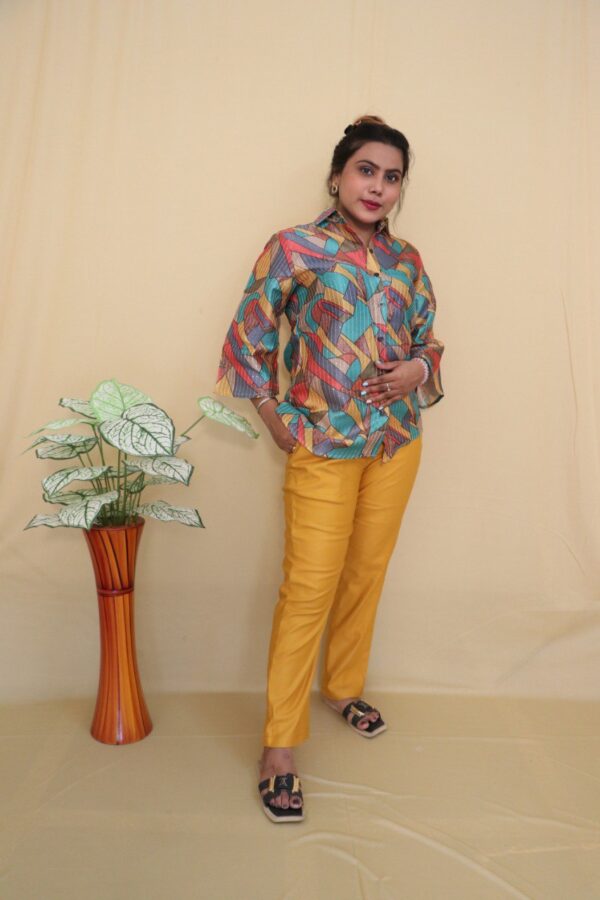 ABSTRACT PRINT CO-ORD SET - Image 4
