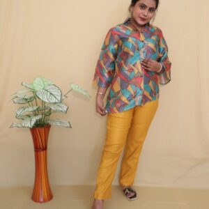 Abstract print co-ord set