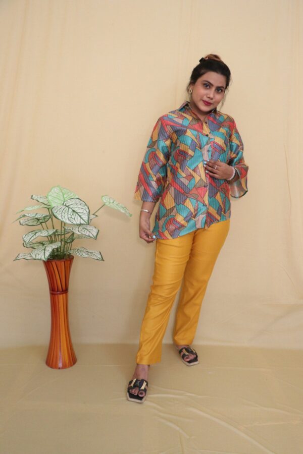ABSTRACT PRINT CO-ORD SET - Image 6