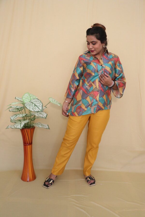 ABSTRACT PRINT CO-ORD SET