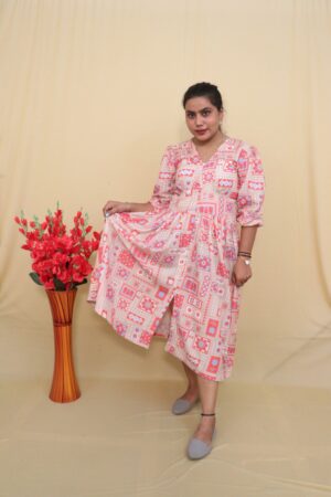 ALANKAR PRINT  DRESS