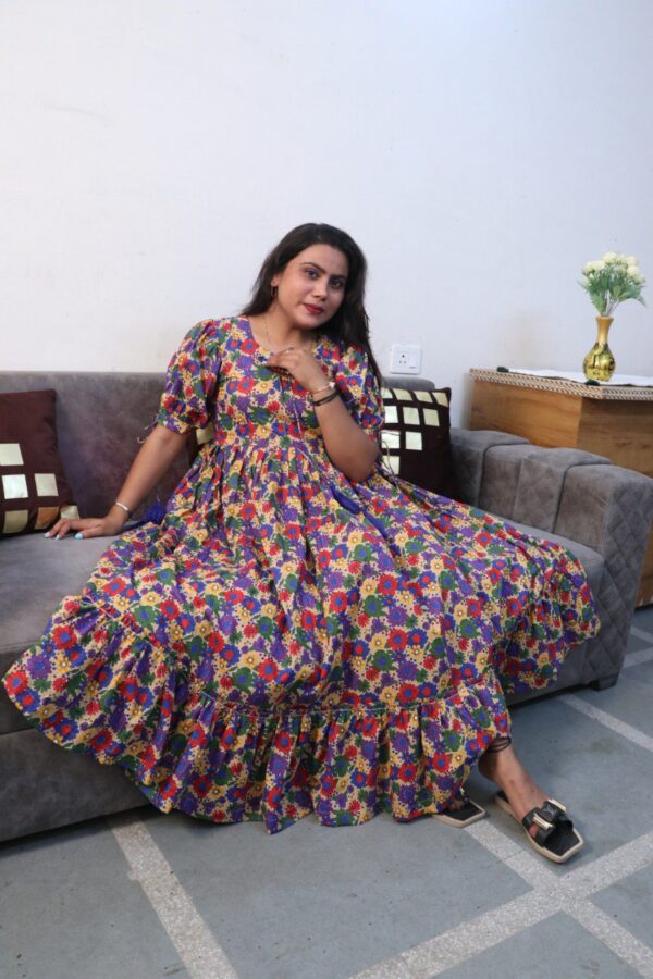 DAISY PRINT DRESS - Image 4