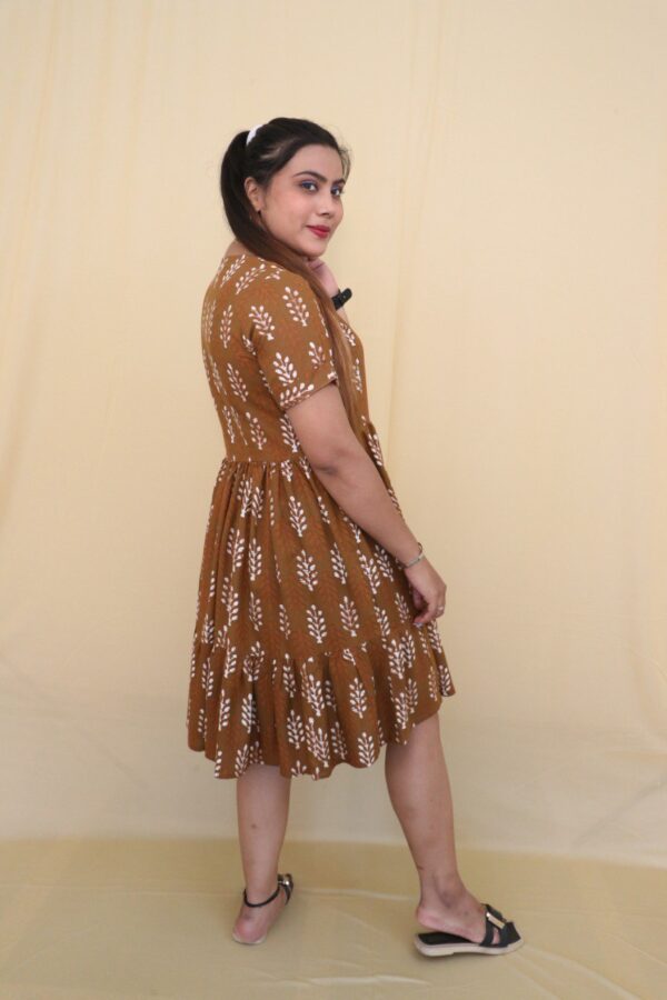 MOSA PRINT DRESS - Image 4