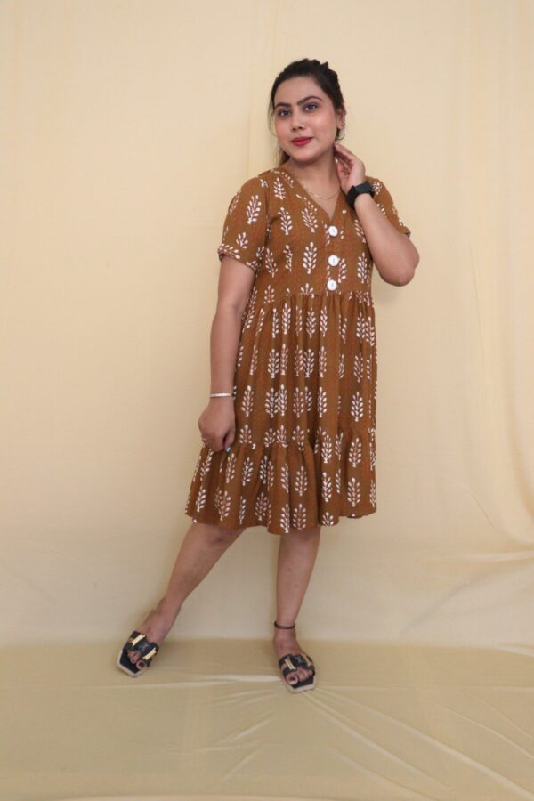 MOSA PRINT DRESS - Image 6
