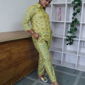 Zinnia print co-ord set