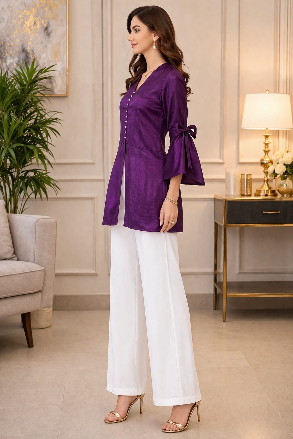 Plum Pearl Top - Image 3